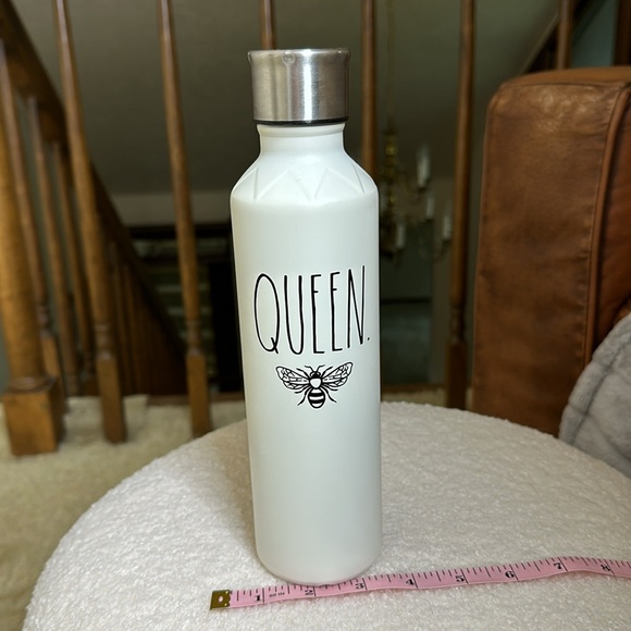 RAE DUNN QUEEN BEE METAL TUMBLER WATER COFFEE CANTEEN - Picture 6 of 7